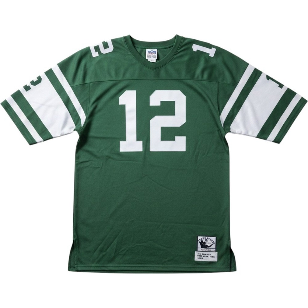 Mitchell & Ness New York Jets Joe Namath 1968 Throwback Jersey Green Mens XL